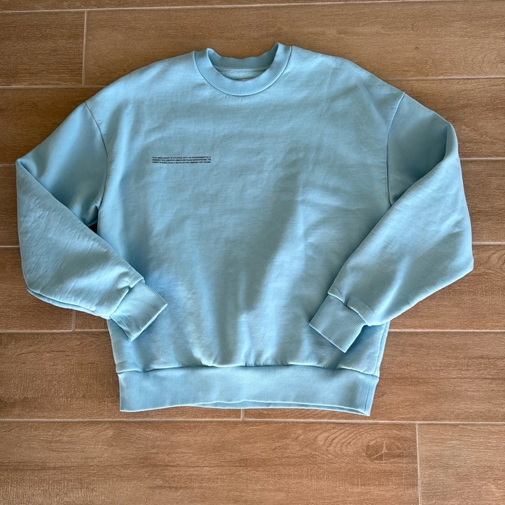 Pangaia Women’s 365 Heavyweight Sweatshirt Size M Celestial Blue